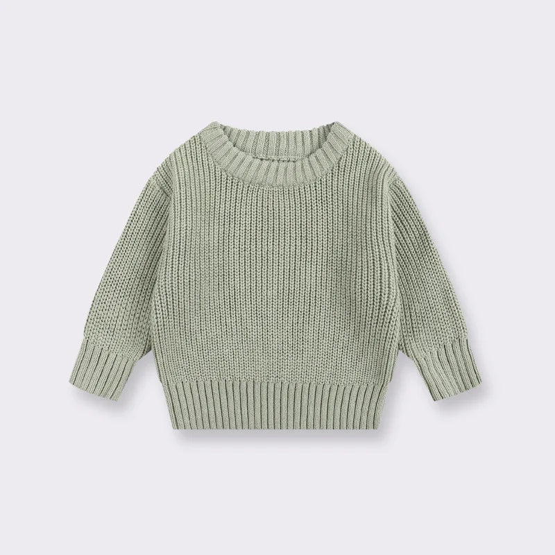 Pull Bébé Tricoté Épais Hiver