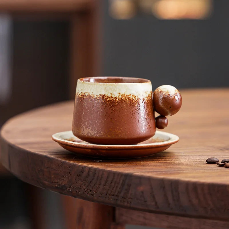Kiln-Glazed Coffee Cup – Handmade Japanese Style