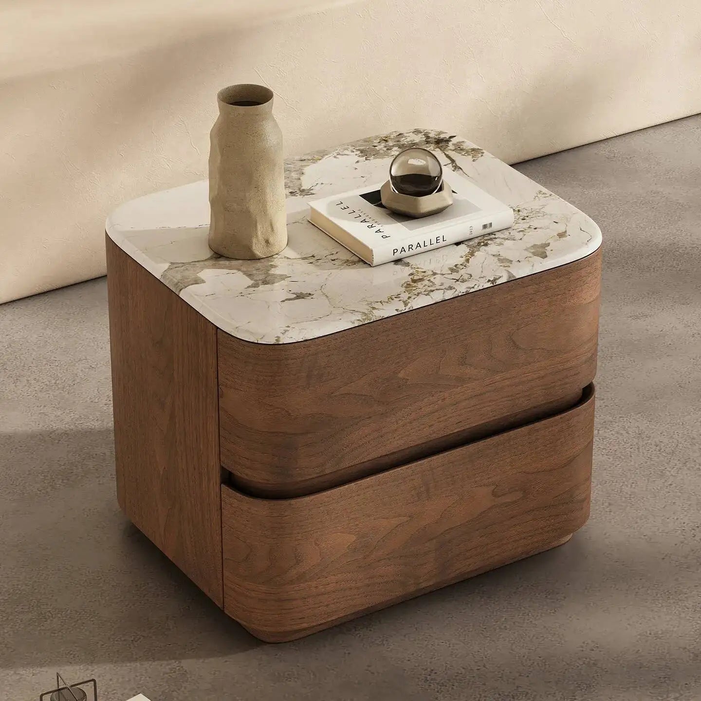 Nordic Nightstand – Elegant Bedroom Table