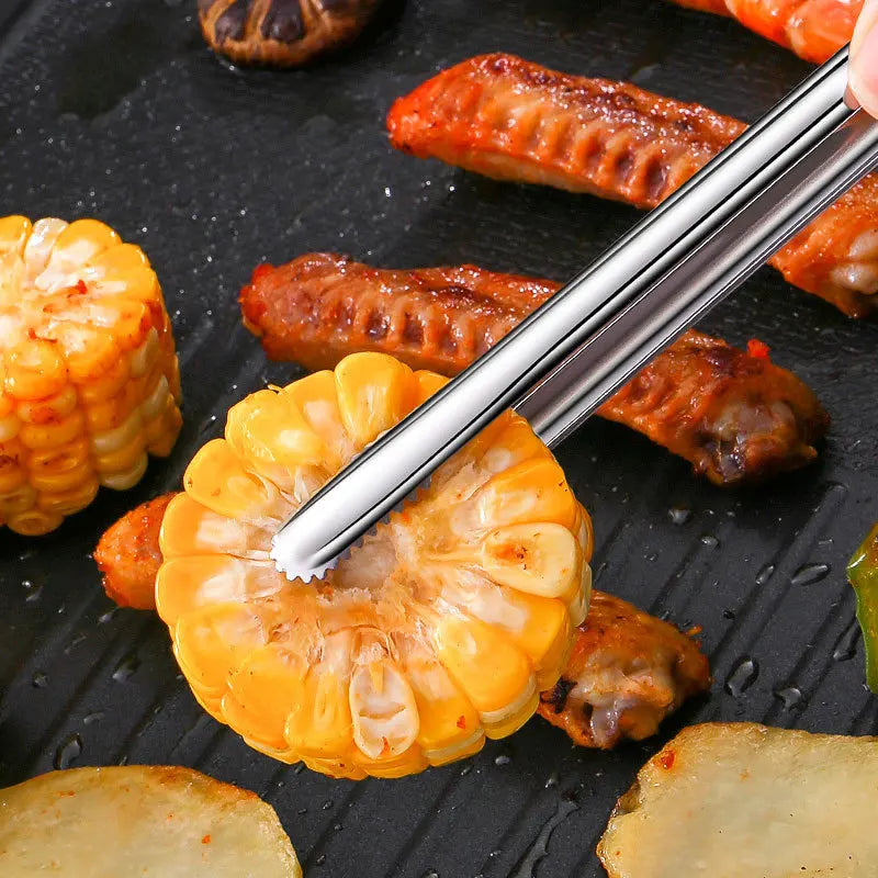 Pince de Cuisine Inox Antidérapante pour Barbecue