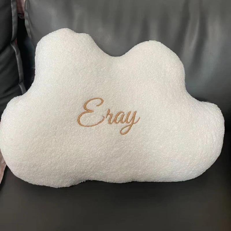 Coussin Bébé Nuage Personnalisable en Laine