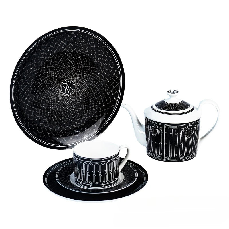 Set de Thé Céramique Style Anglais Coffret Cadeau