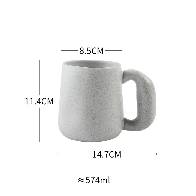 Tasse en Grès Japonais Rétro 300ml et 600ml