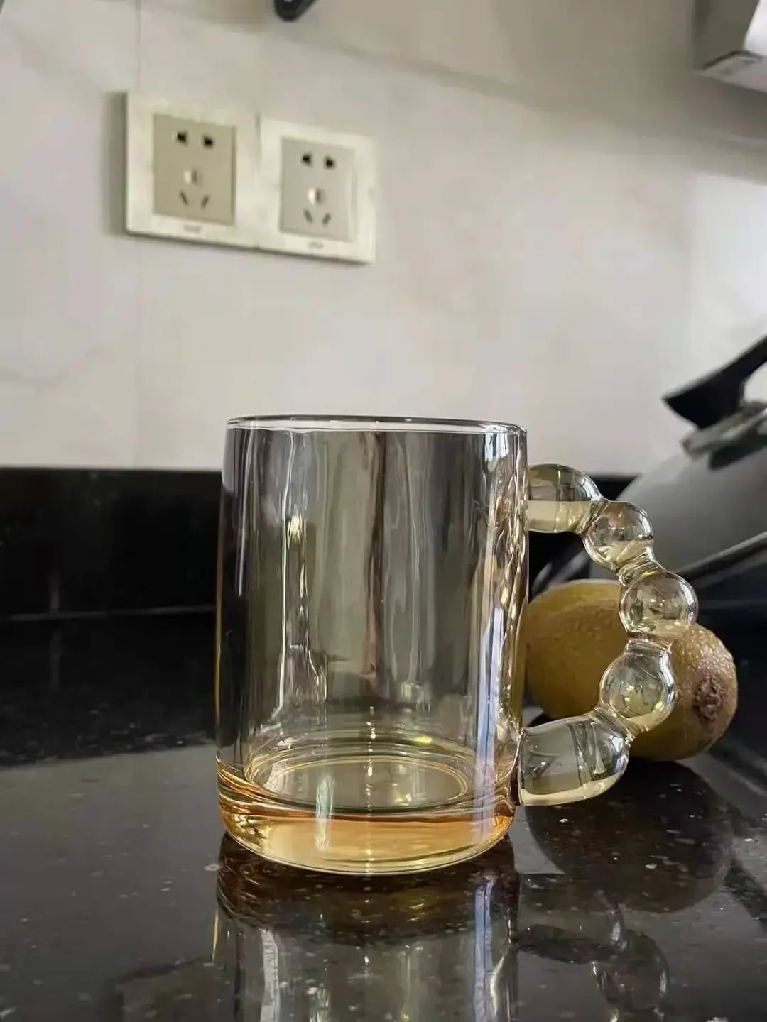 Tasse à Café Européenne Luxe Anse Style Bulle