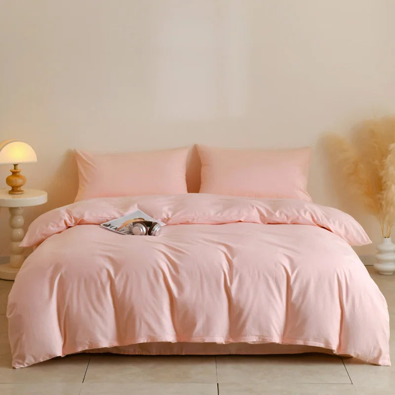 Parure de Lit en Coton Égyptien 3 Pièces