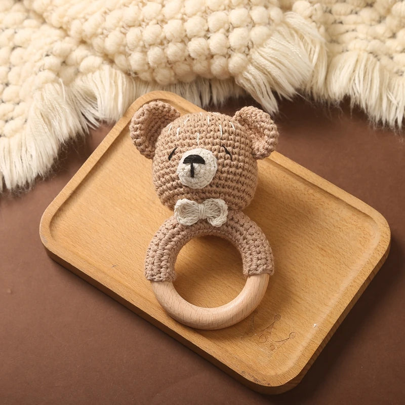 Hochet Ourson au Crochet pour Bébé