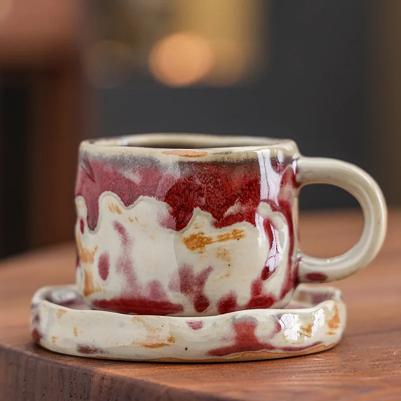 Kiln-Glazed Coffee Cup – Handmade Japanese Style