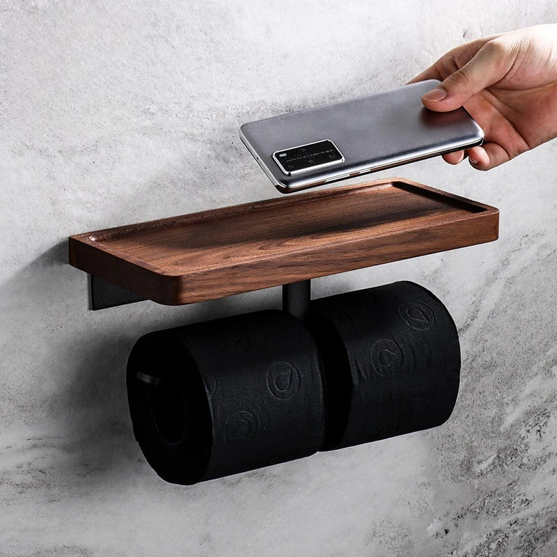 Distributeur de Mouchoirs en Bois Massif - Design Créatif