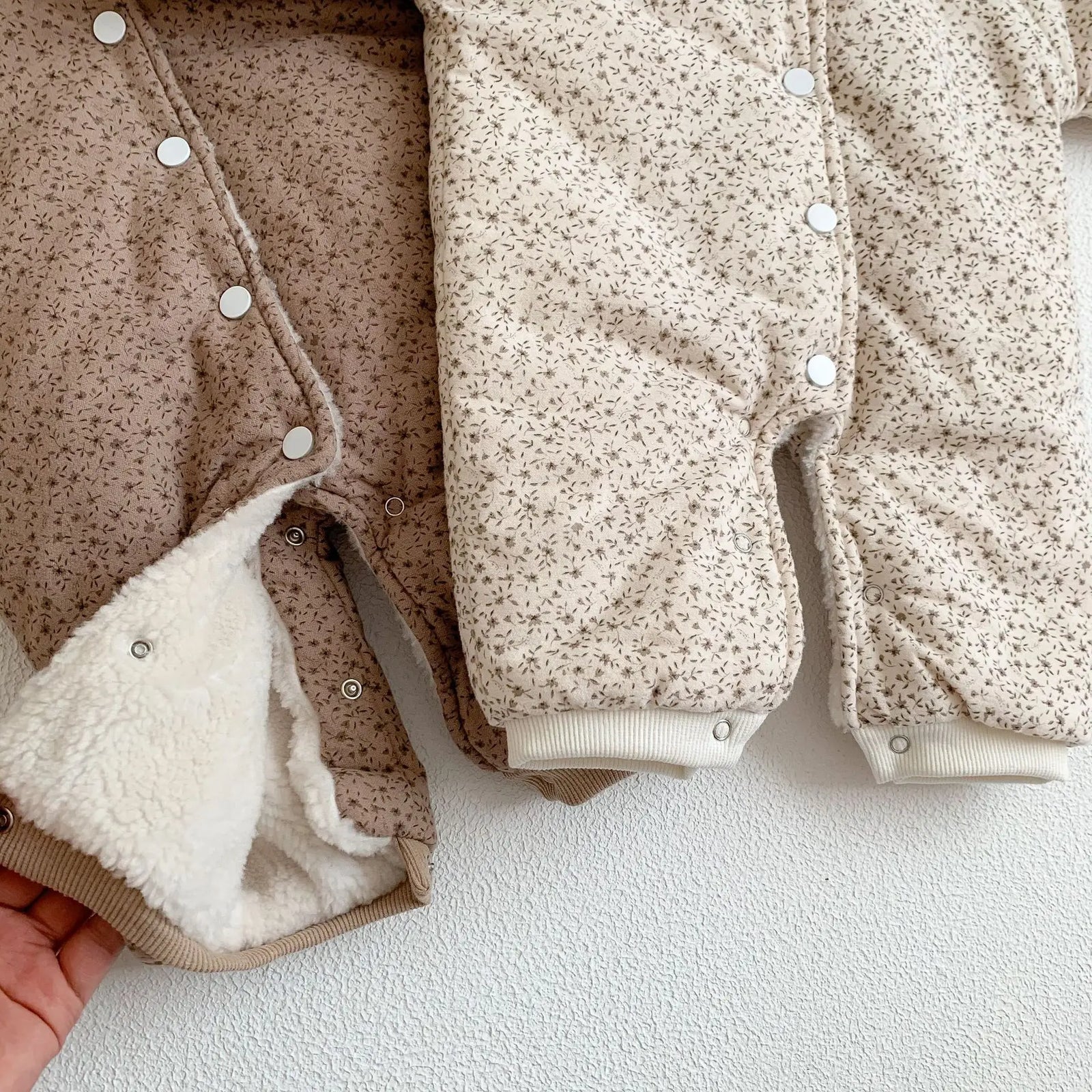 Combinaison Bébé Matelassée Hiver Chaude