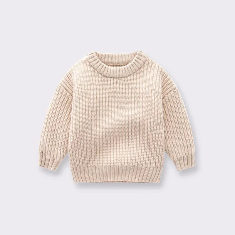 Pull Bébé Tricoté Épais Hiver