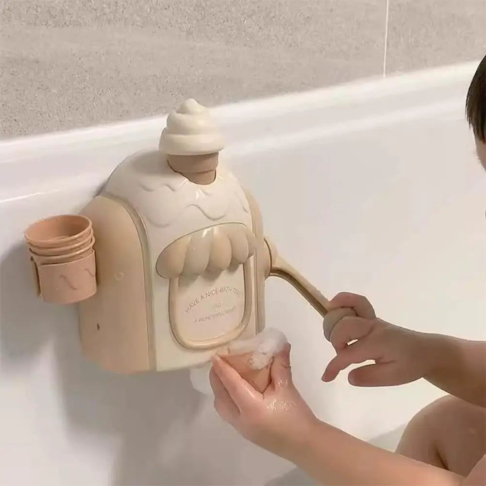 Jouet de Bain Machine à Glace en Mousse