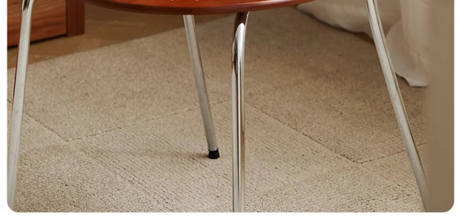 Chaise de Salle à Manger en Acier Inoxydable