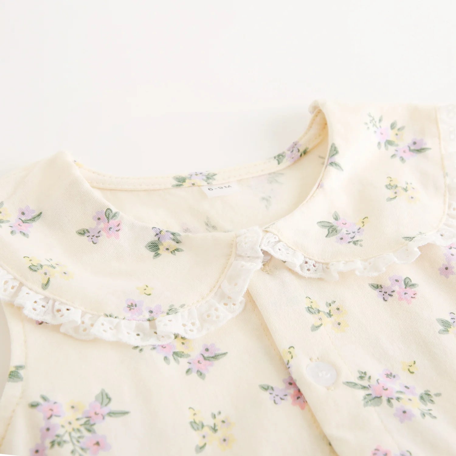Body Bébé Fille Motif Fleurs Été