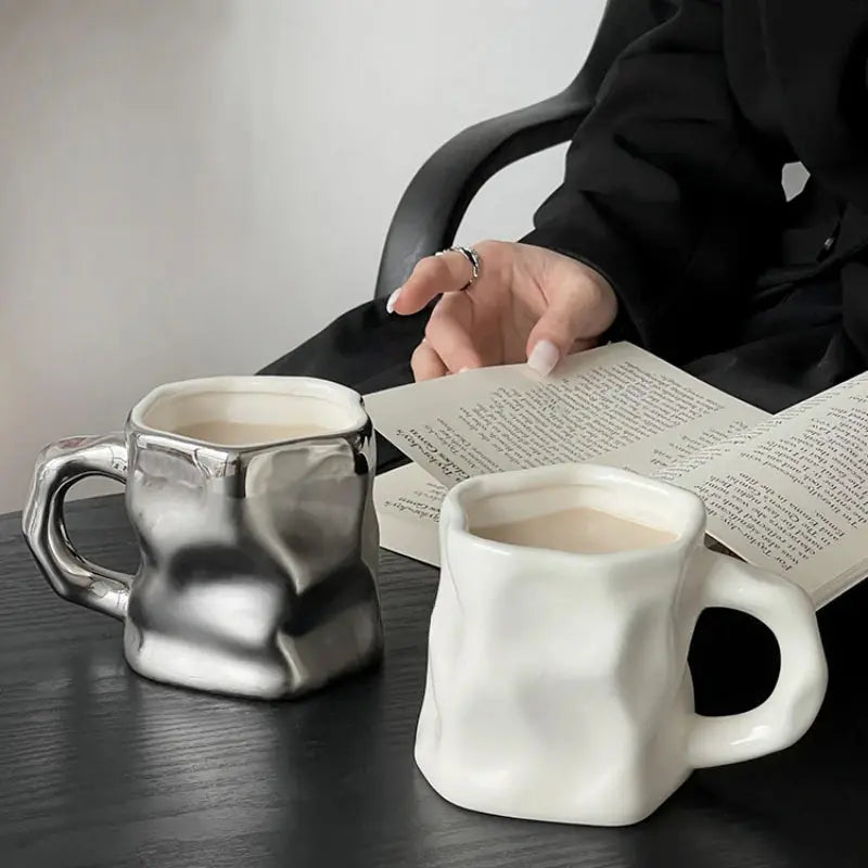 Tasse de Petit-Déjeuner en Céramique Style Simple