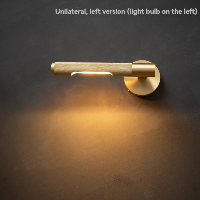 Copper Mirror Front Light – Nordic Bathroom Wall Lamp