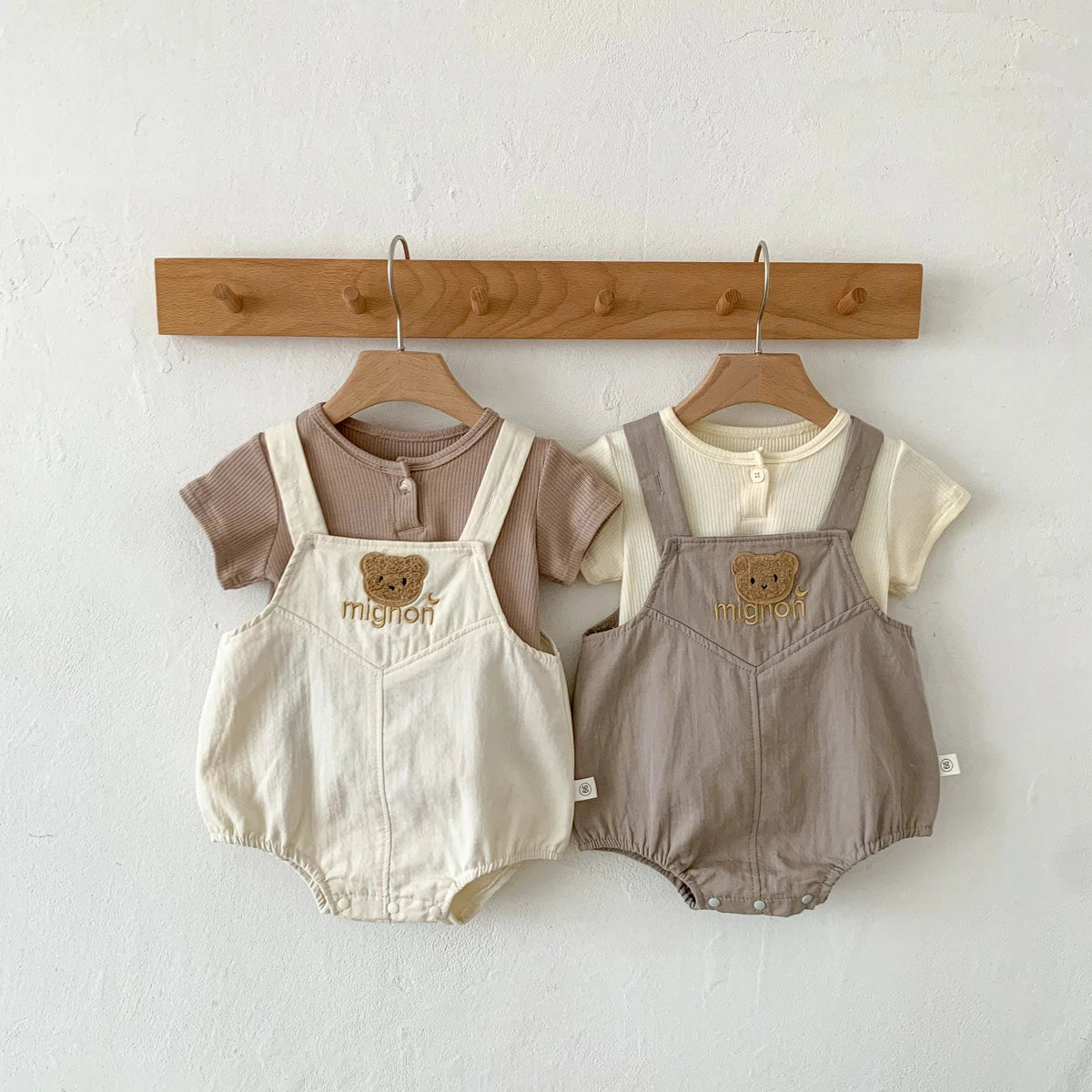 Salopette Bébé Motif Ourson Été