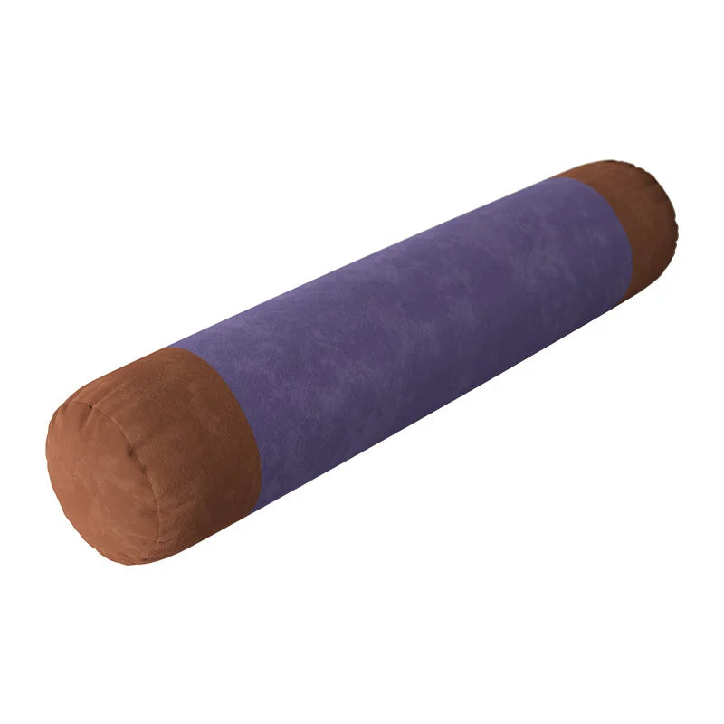 Traversin Cylindrique en Velours - Confort Longue Durée