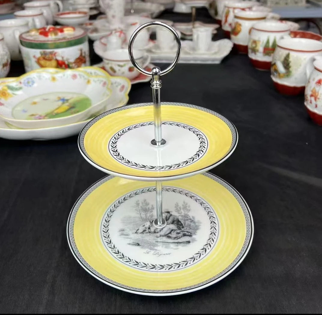 Service de Vaisselle en Porcelaine Complet