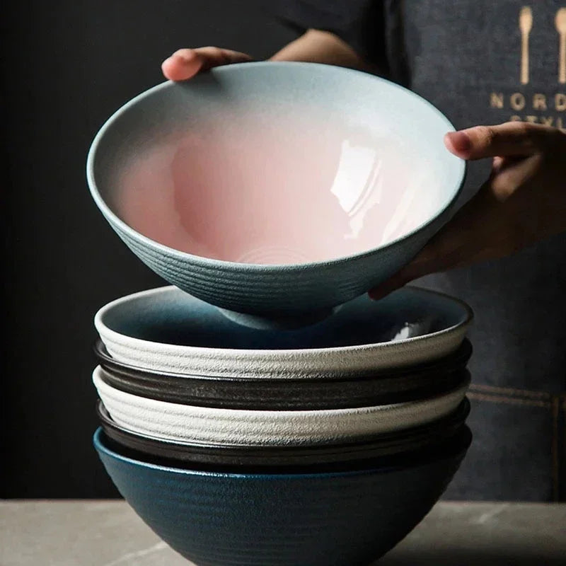 Bol à Ramen en Céramique Grande Contenance
