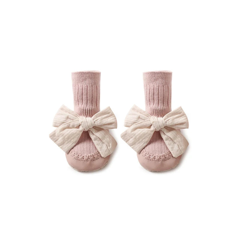 Chaussures Bébé Fille Style Princesse à Nœud