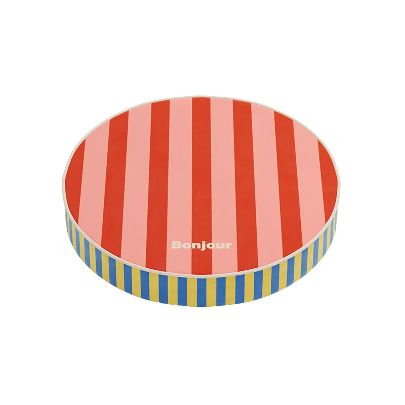 Coussin de Sol Rond pour Méditation et Yoga