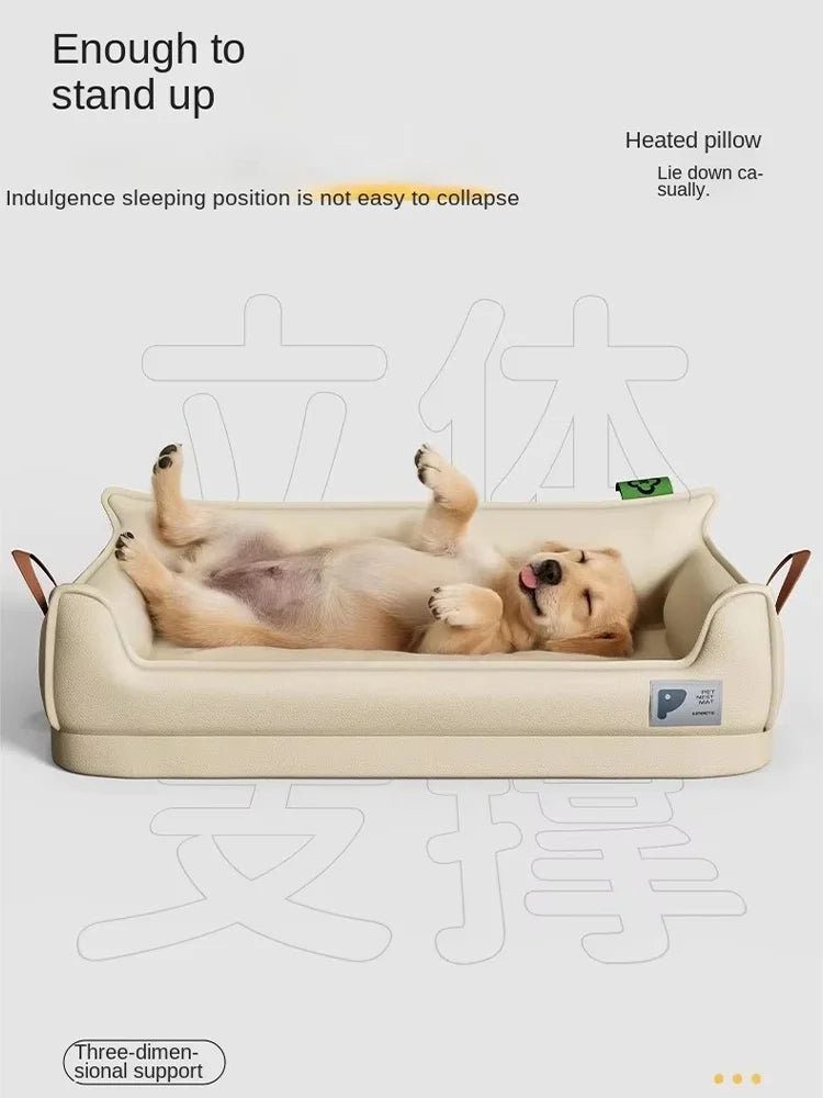 Grand Coussin pour Chien Imperméable Toutes Saisons