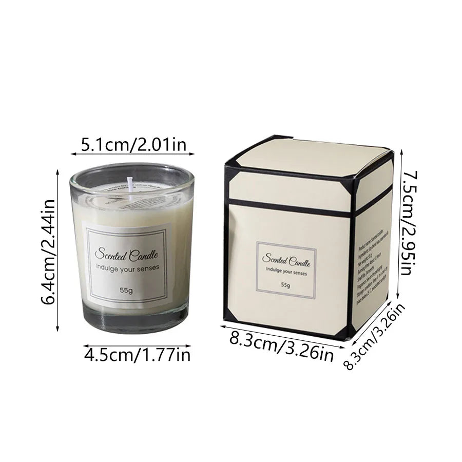 Bougie Parfumée Artisanale Coffret Premium