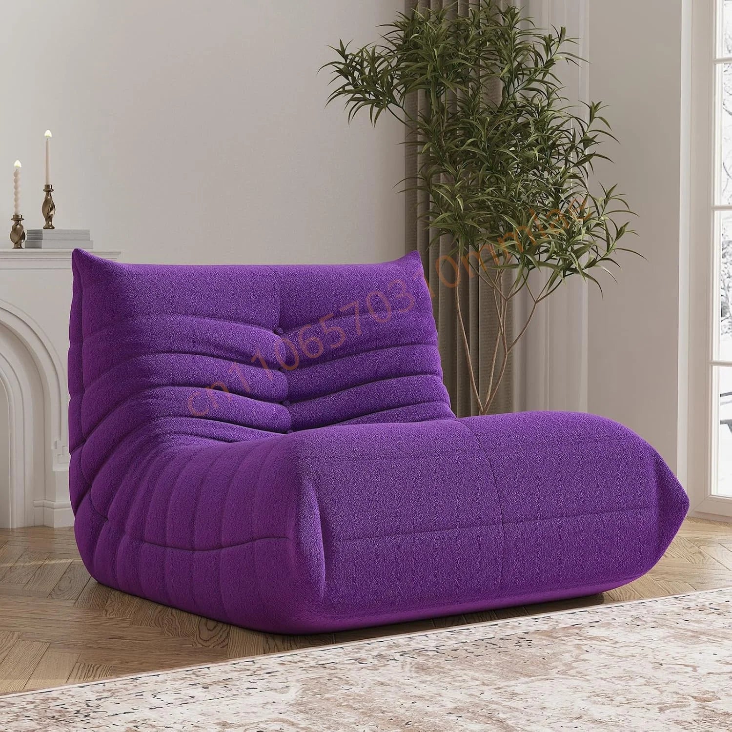 Fauteuil Paresseux Togo en Mousse à Mémoire de Forme