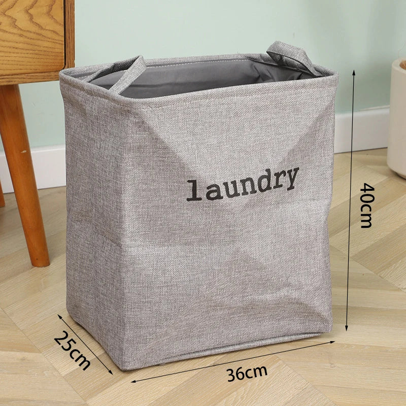 Panier à Linge Pliable en Jute