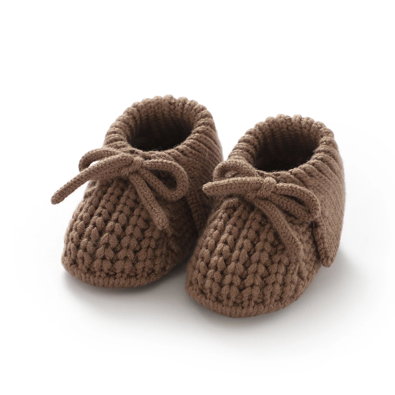 Chaussons Bébé Tricotés à Revers 0-18 Mois