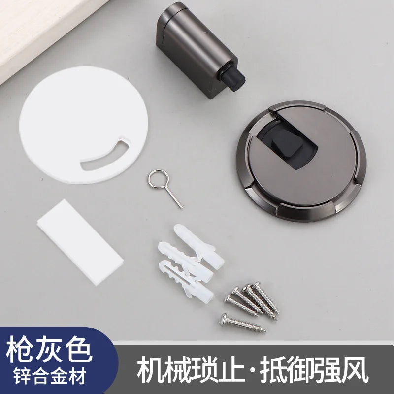 Butoir de Porte Magnétique Ajustable Sans Perçage
