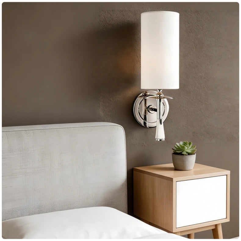 Applique Murale Cylindrique Haute Style Classique Chaleureux