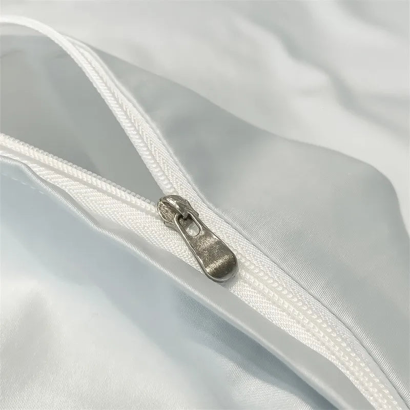 Parure de Lit Coton Égyptien 1000TC Ultra Douce 4 Pièces