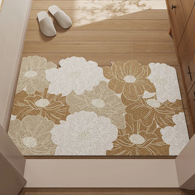 Tapis d'Entrée Antidérapant Forme Irrégulière