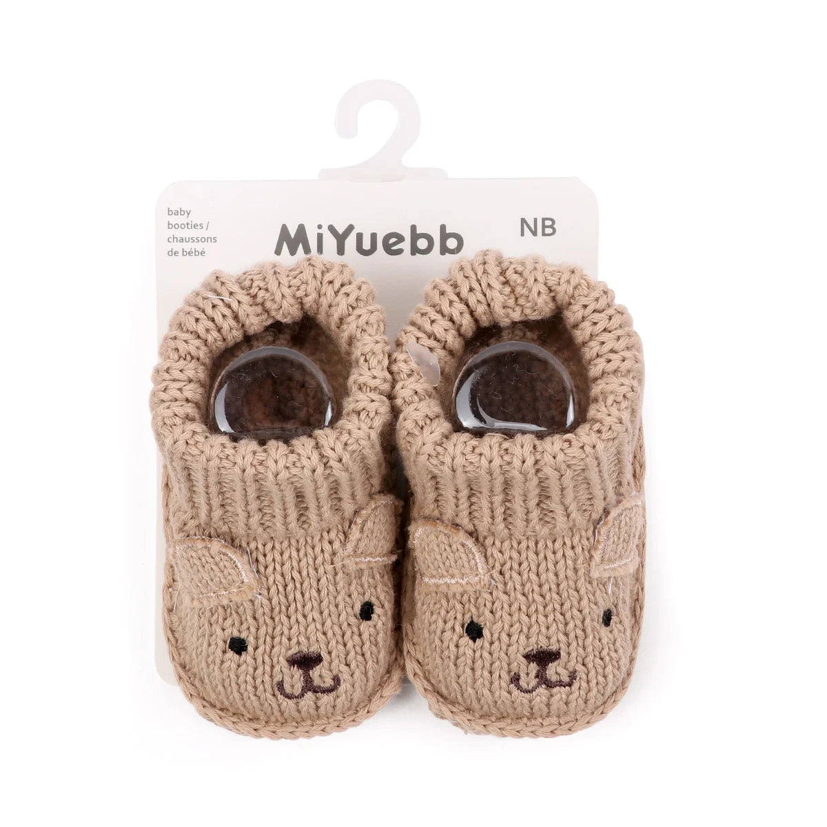 Chaussons Bébé Tricotés Motif Cartoon 0-3 Mois