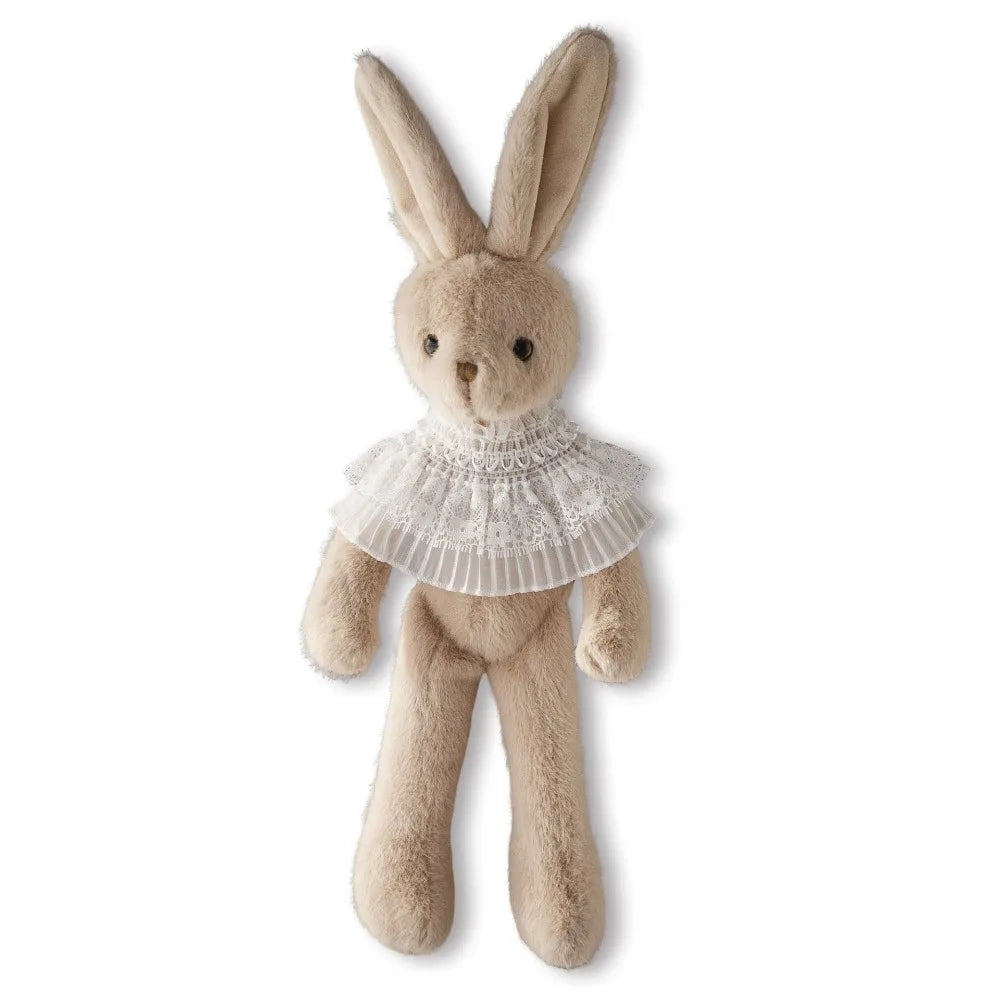 Peluche Lapin Longues Oreilles avec Écharpe