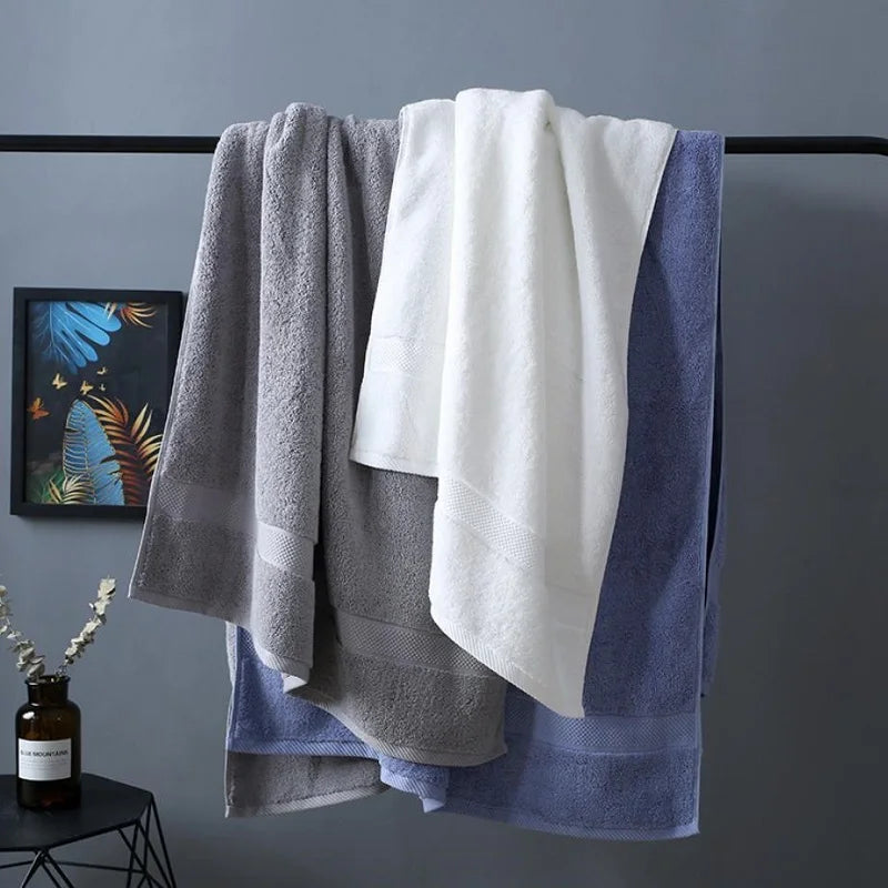 Cotton Bath Towel – Soft & Absorbent
