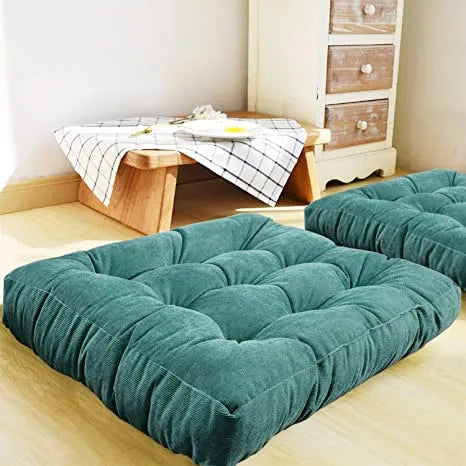 Coussin de Sol Carré Matelassé - Méditation et Détente