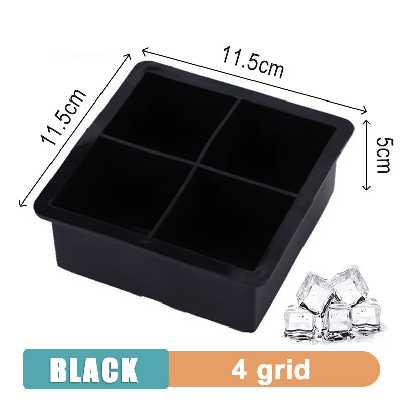 Grand Bac à Glaçons en Silicone Multi-Cavités