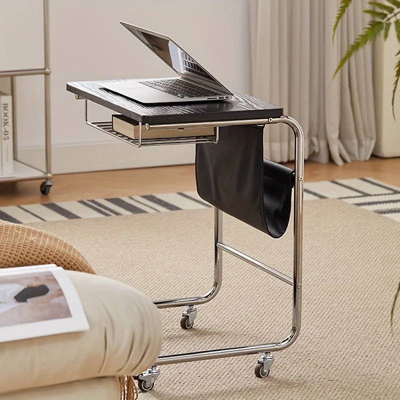 Table Pliante Mobile Multifonction - Hauteur Réglable