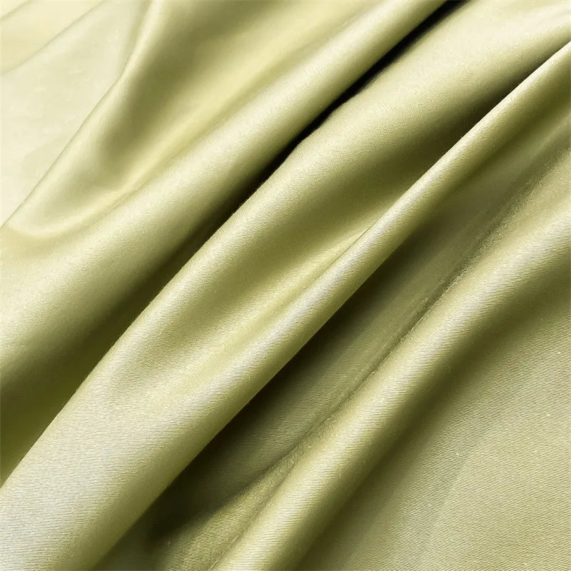 Parure de Lit Coton Égyptien 1000TC Ultra Douce 4 Pièces