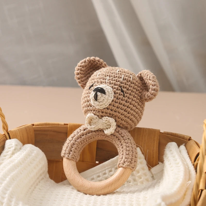 Hochet Ourson au Crochet pour Bébé