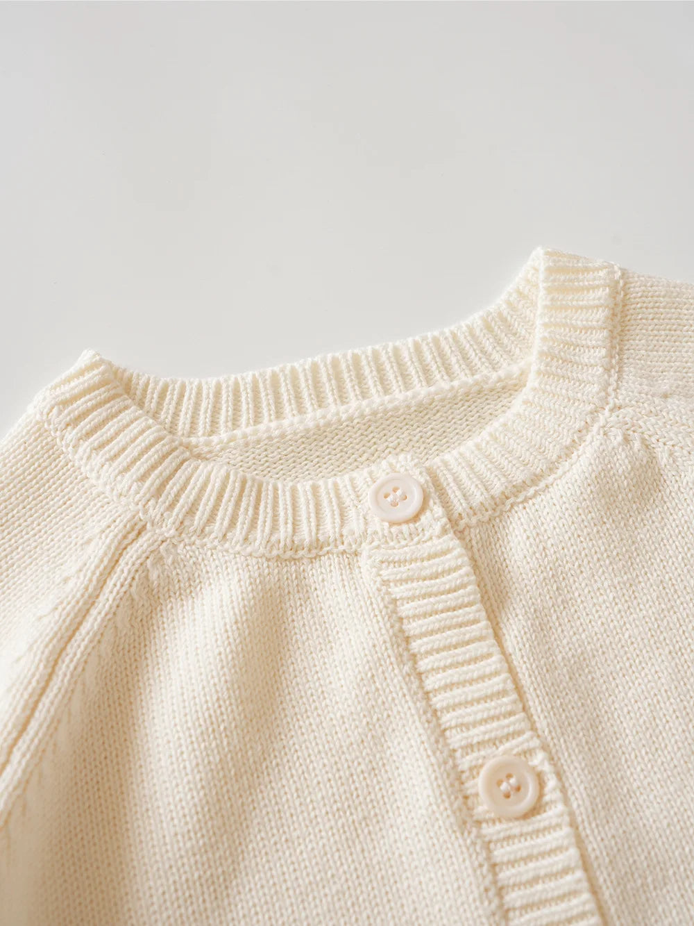 Cardigan Fille Brodé Motif Champignon