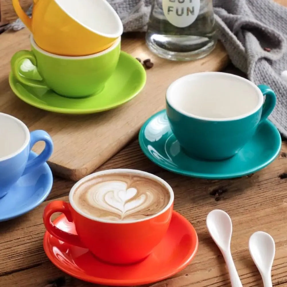 Tasse à Cappuccino Céramique avec Base 220ml