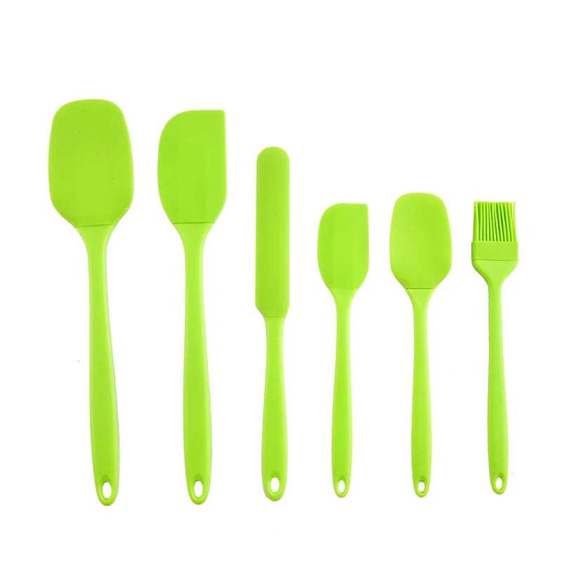 Ensemble Ustensiles de Pâtisserie en Silicone 6 Pièces