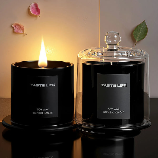 Bougie Parfumée sous Cloche en Verre