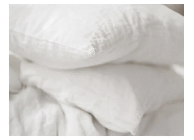 Housse de Coussin en Lin Naturel