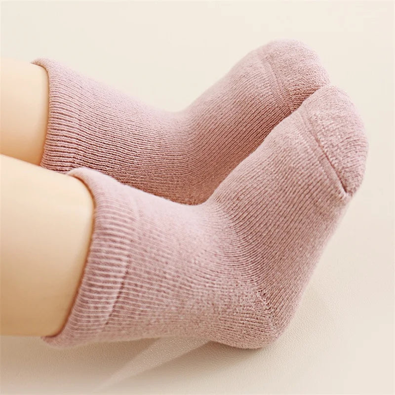 Chaussettes Bébé Éponge Épaisse Hiver