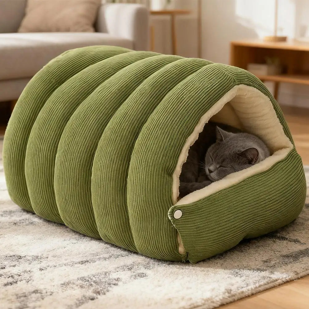 Niche Douillette pour Chat Style Grotte