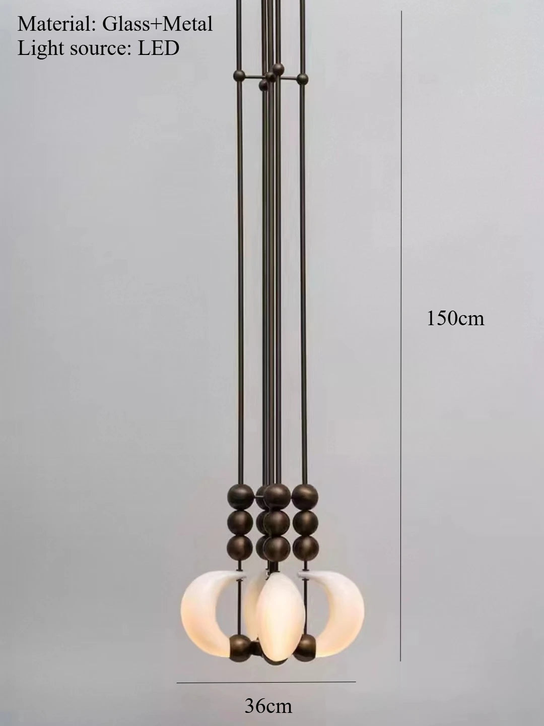 Suspension LED Design Moderne pour Salle à Manger